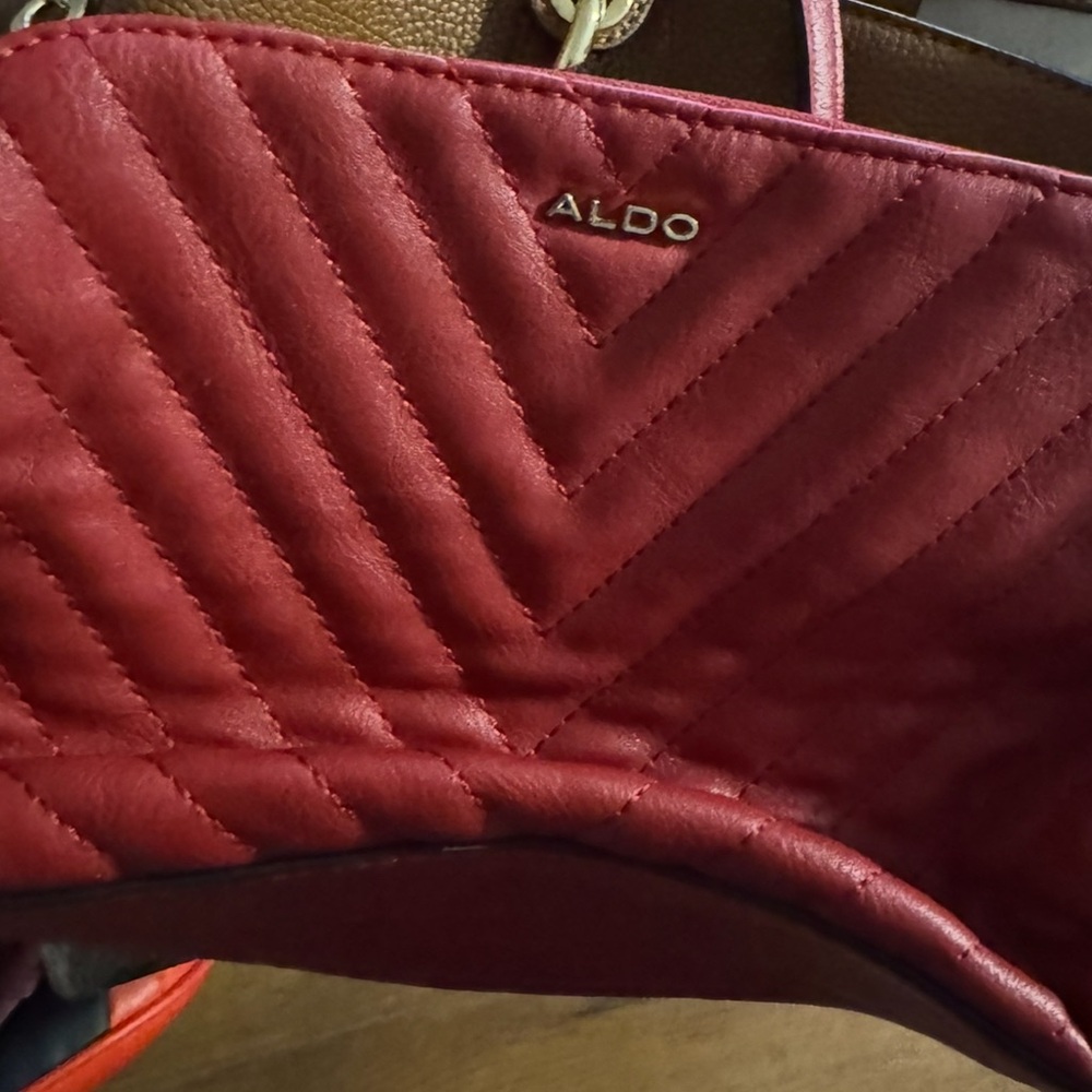 Aldo purse for woman hot red used like new